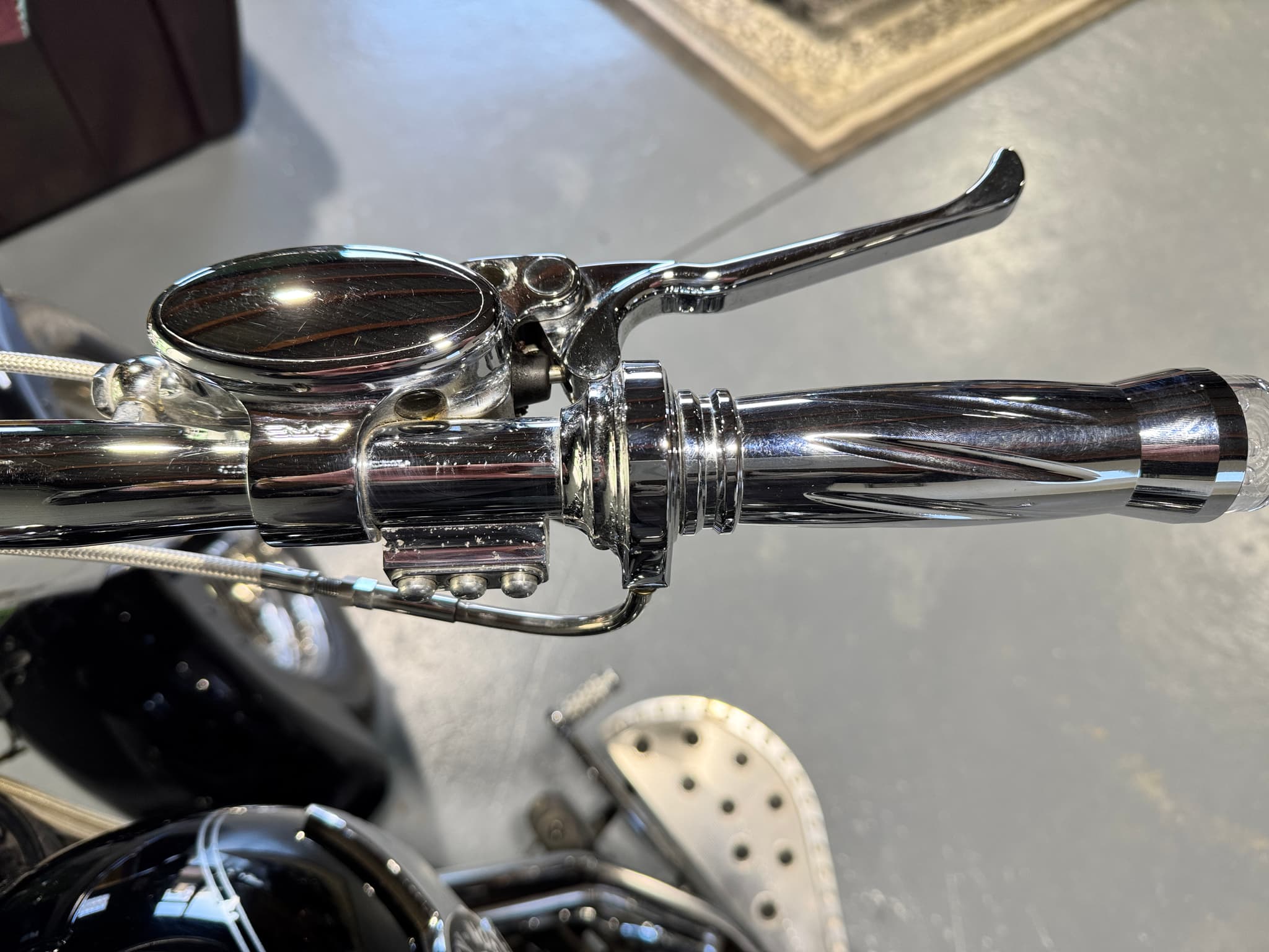 Harley Davidson Softail Fat Boy 103 - Miniature 6