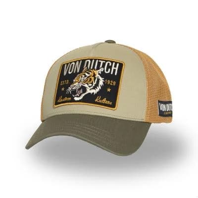 Casquette Baseball Tiger Kustom Culture - Photo 1