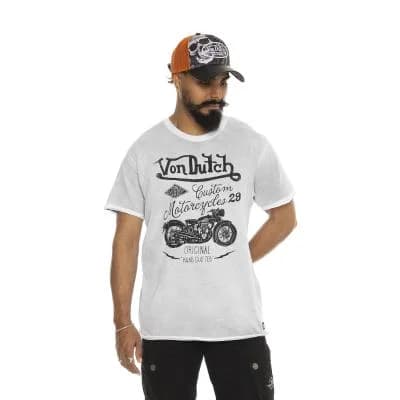 Tee Shirt VD Custom Motorcycles - Miniature 3