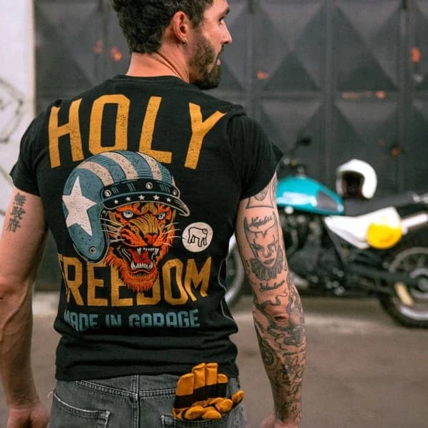 Tee Shirt HF Tiger - Miniature 3