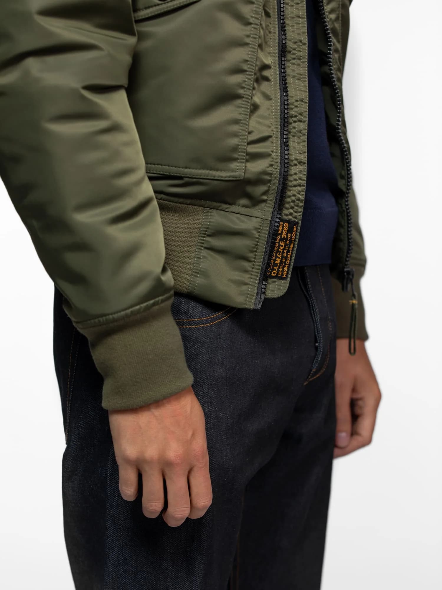 Veste Aviateur en Nylon Hanford - Miniature 7