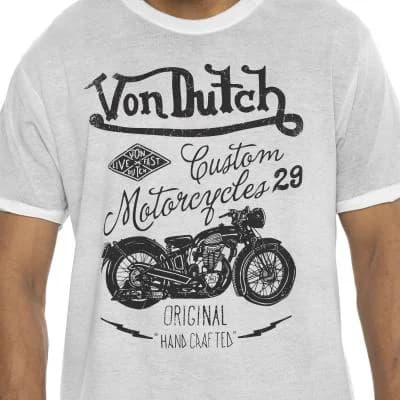 Tee Shirt VD Custom Motorcycles - Photo 1