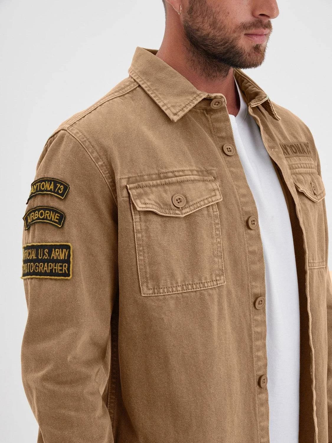 Surchemise Militaire Denin Melhart - Photo 1