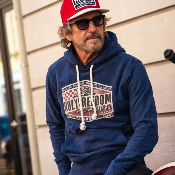 Sweat Shirt à Capuche HF Vintage