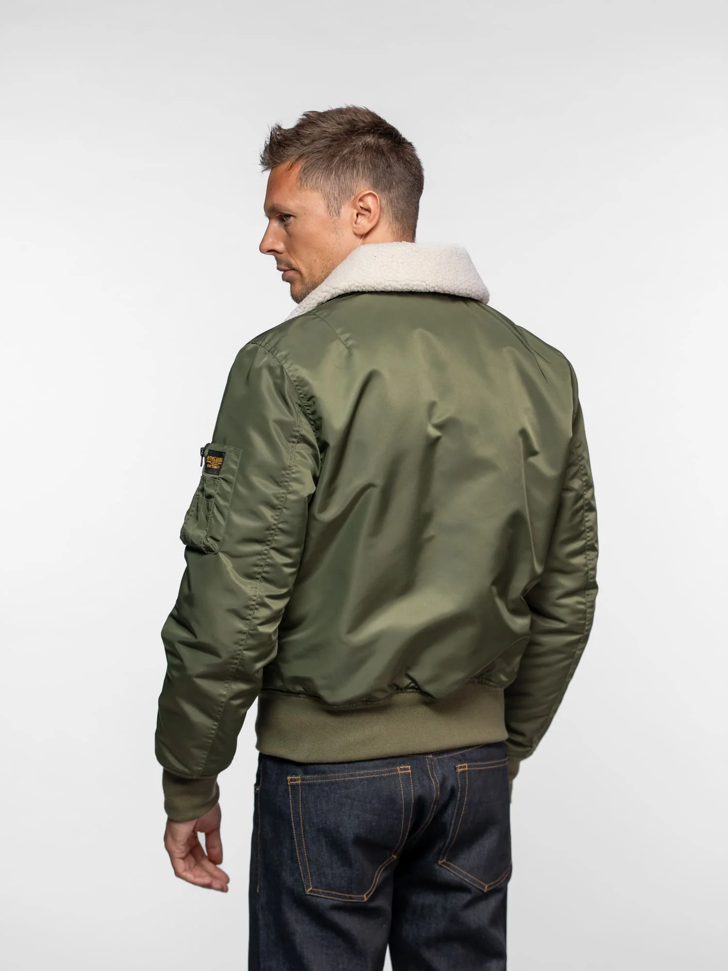 Veste Aviateur en Nylon Hanford