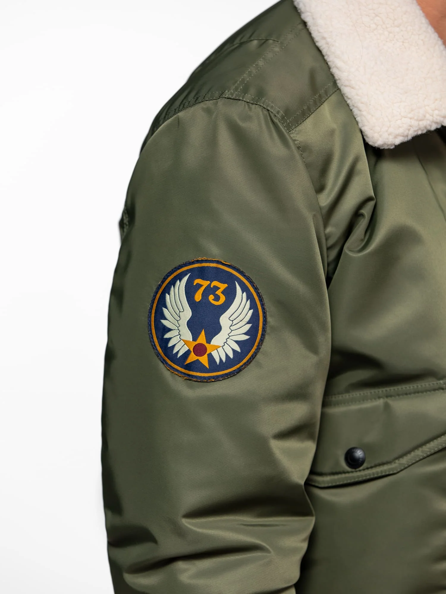 Veste Aviateur en Nylon Hanford