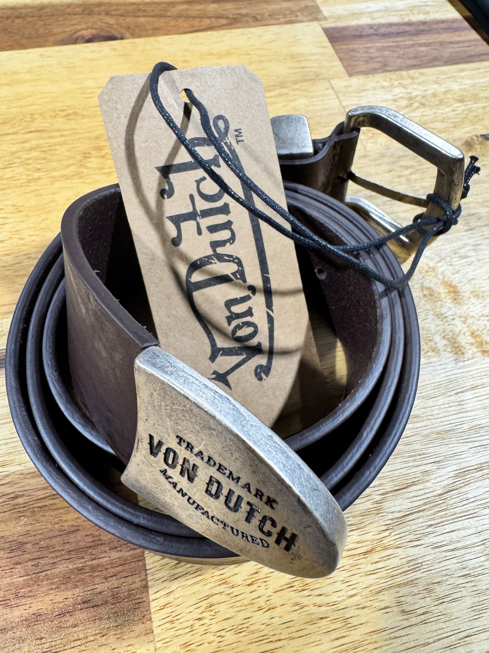 Ceinture VD Cuir de buffle