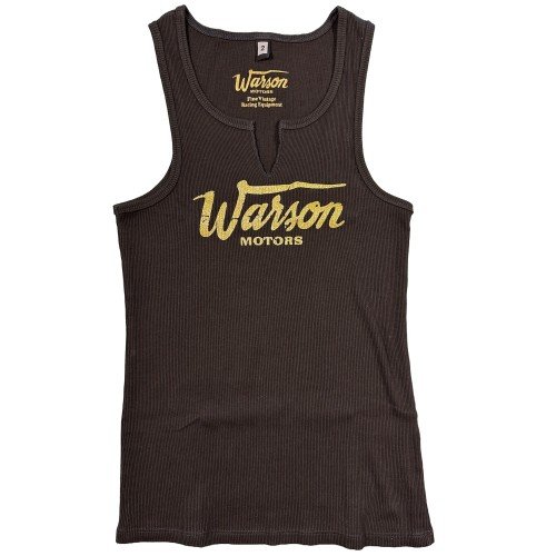 Woman tank Carbon & Gold