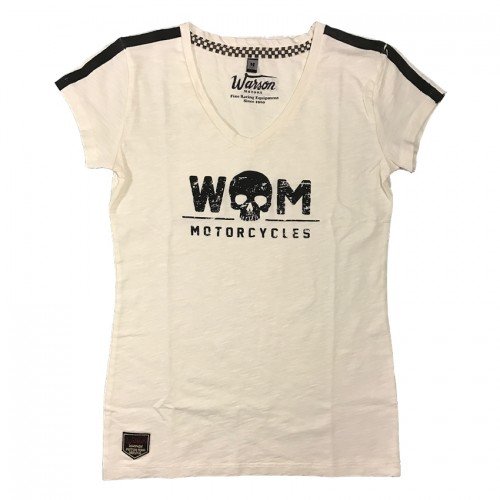 Woman Motorcycle Off-White